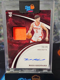 2024-25 Panini Immaculate Reed Sheppard Sneaker Swatch Signatures 16/25 CGC Authentic