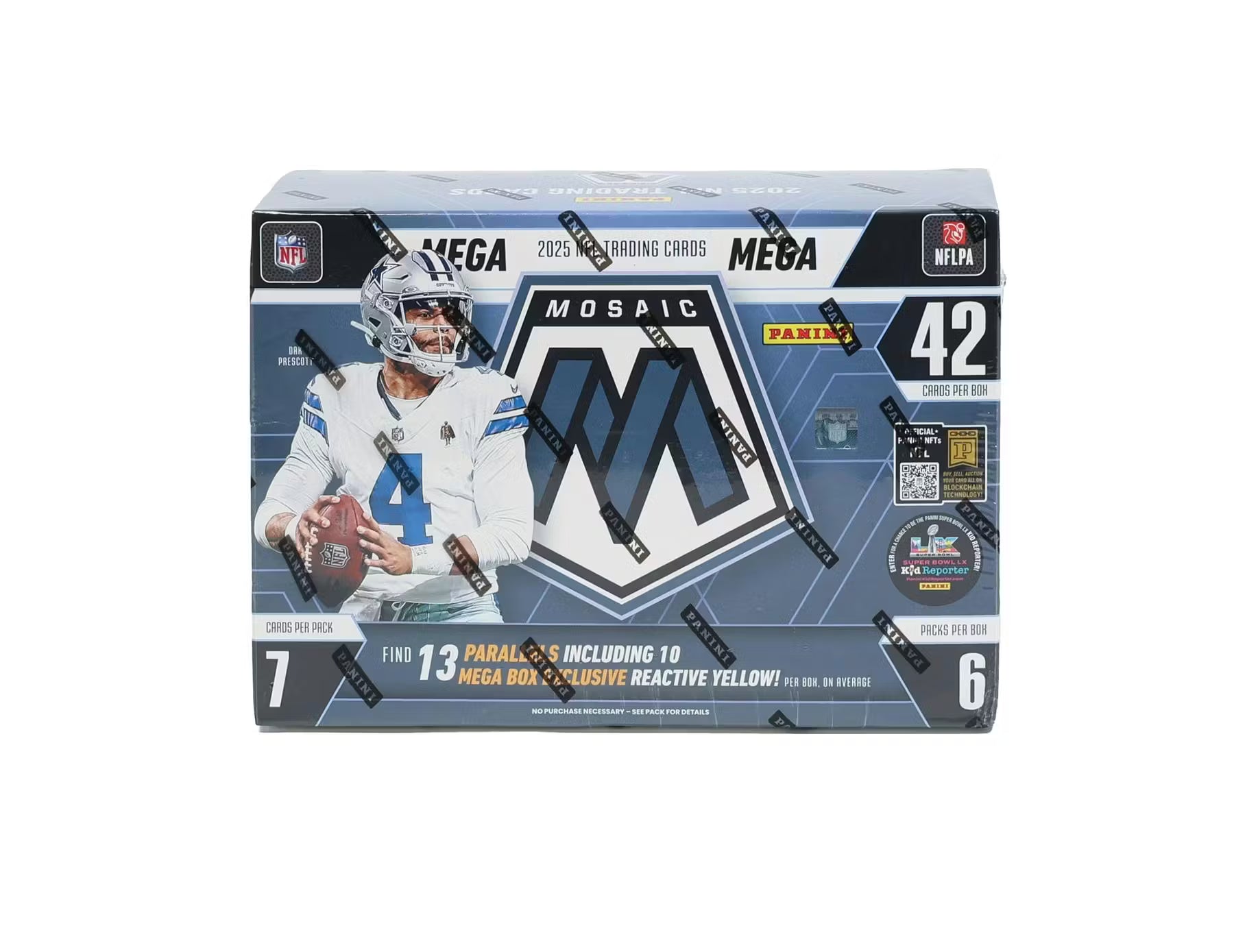 2025 Panini Football Mosaic Mega Box