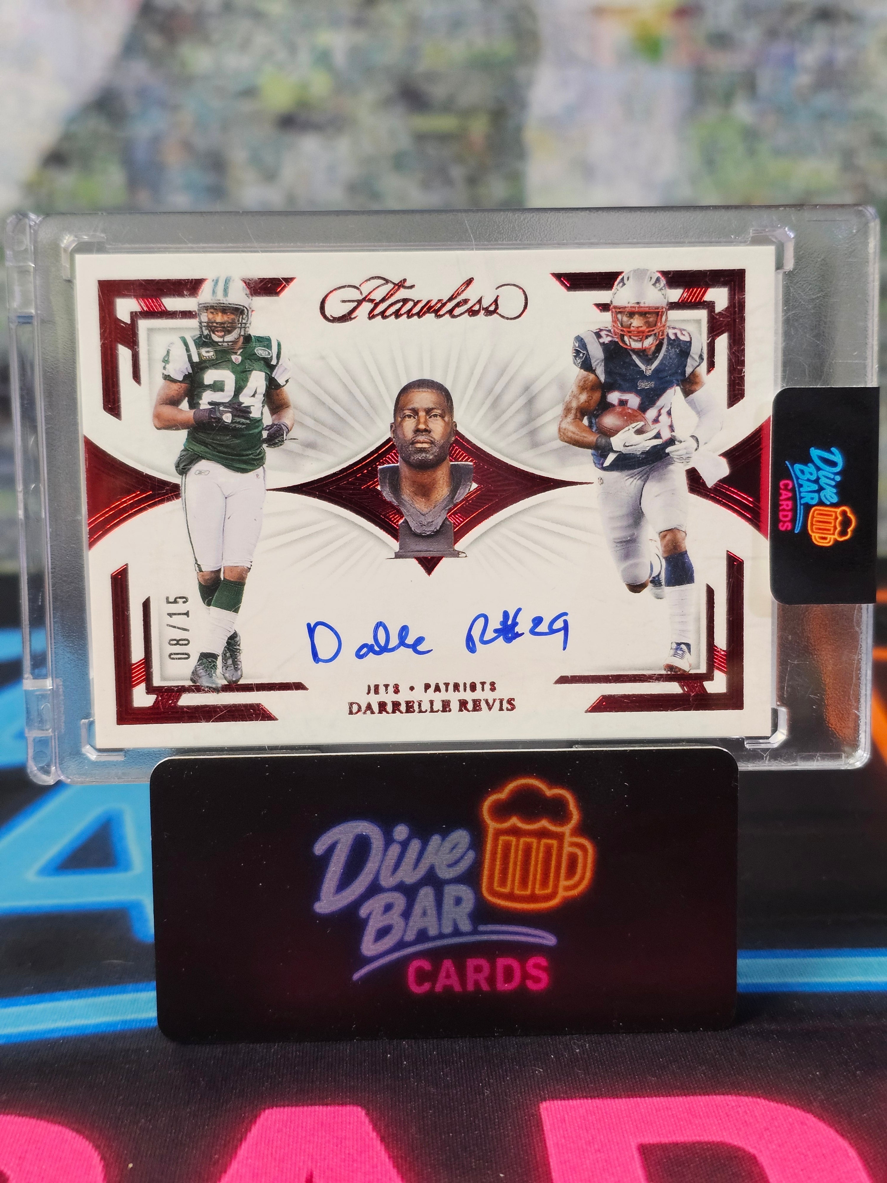 2015 Panini Flawless Ruby Darrelle Revis New York Jets 08/15