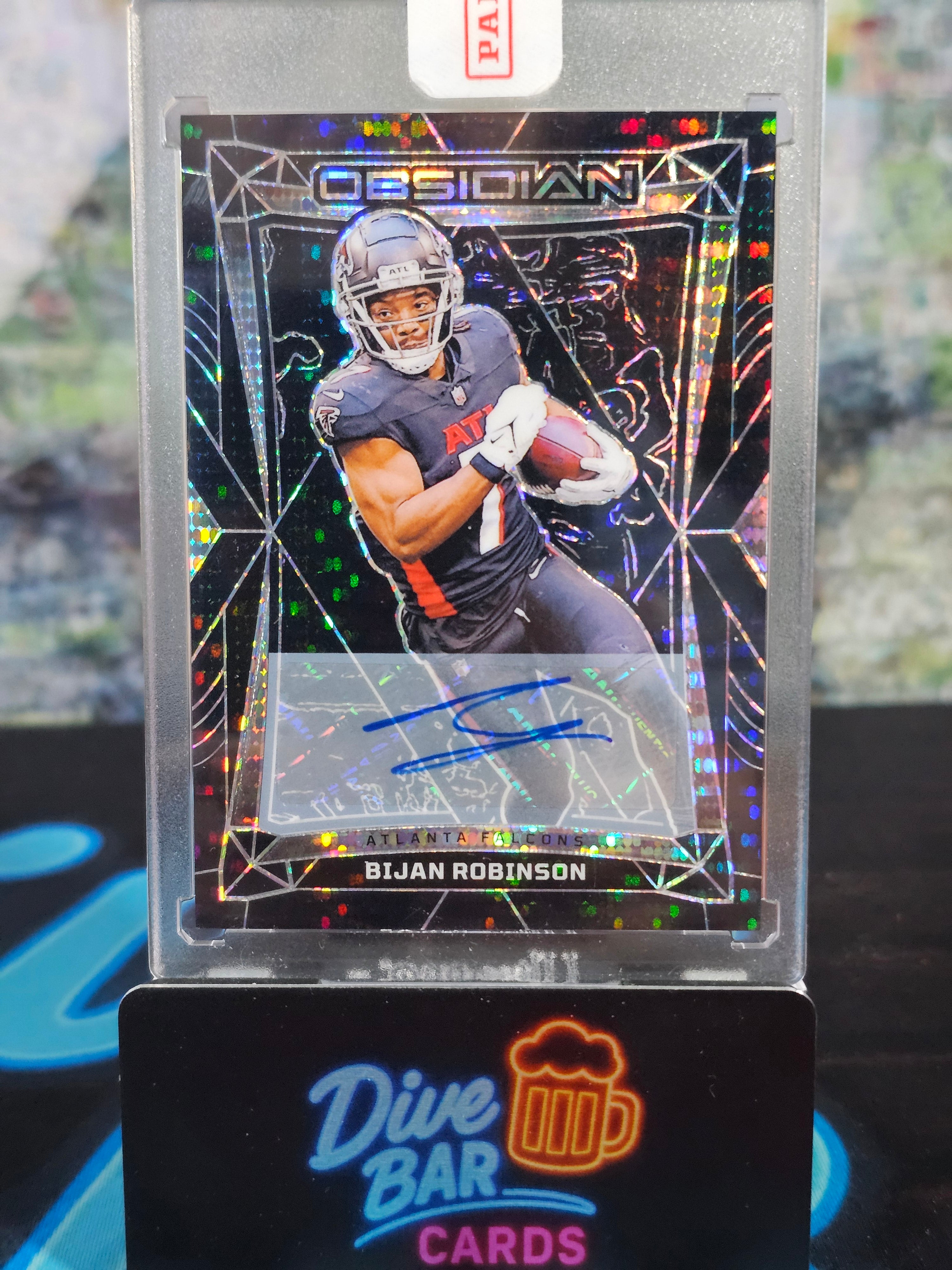 2024 Panini Bijan Robinson Auto Rookie Card Atlanta Falcons SP