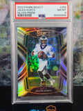 2020 Panini Select Silver Prizm Jalen Hurts PSA 8 Graded Card