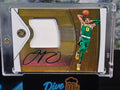 Jayson Tatum 2018-19 Panini Opulence Precious Swatch Signatures /49 Rookie Card MEM AU SP