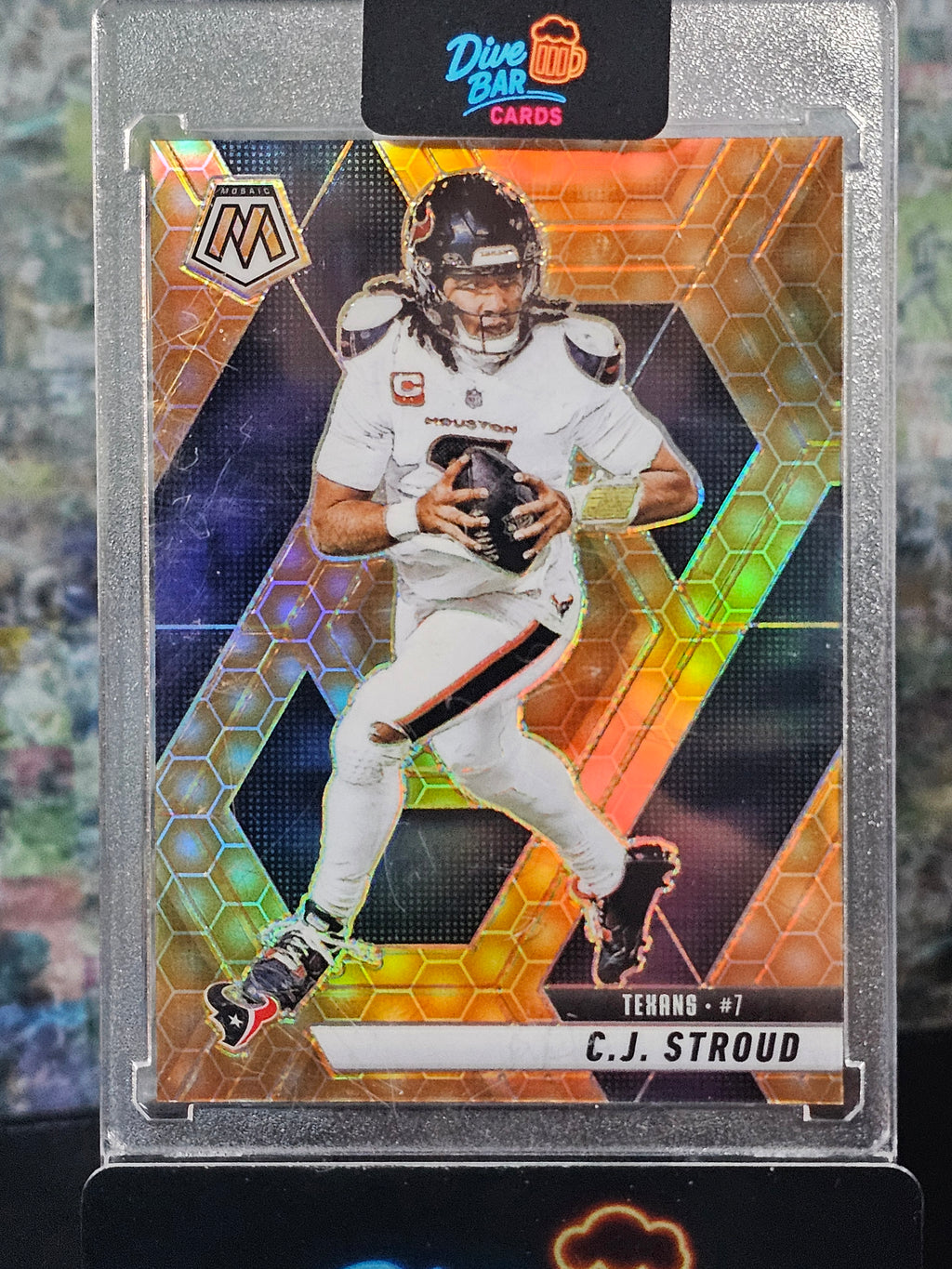 2025 Panini Mosaic Honeycomb C.J. Stroud SP Rookie Card - Raw Condition