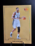 Tim Duncan 2025 Panini Blank Slate Basketball Card - Raw San Antonio Spurs Collectible