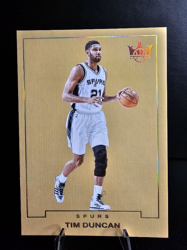 Tim Duncan 2025 Panini Blank Slate Basketball Card - Raw San Antonio Spurs Collectible