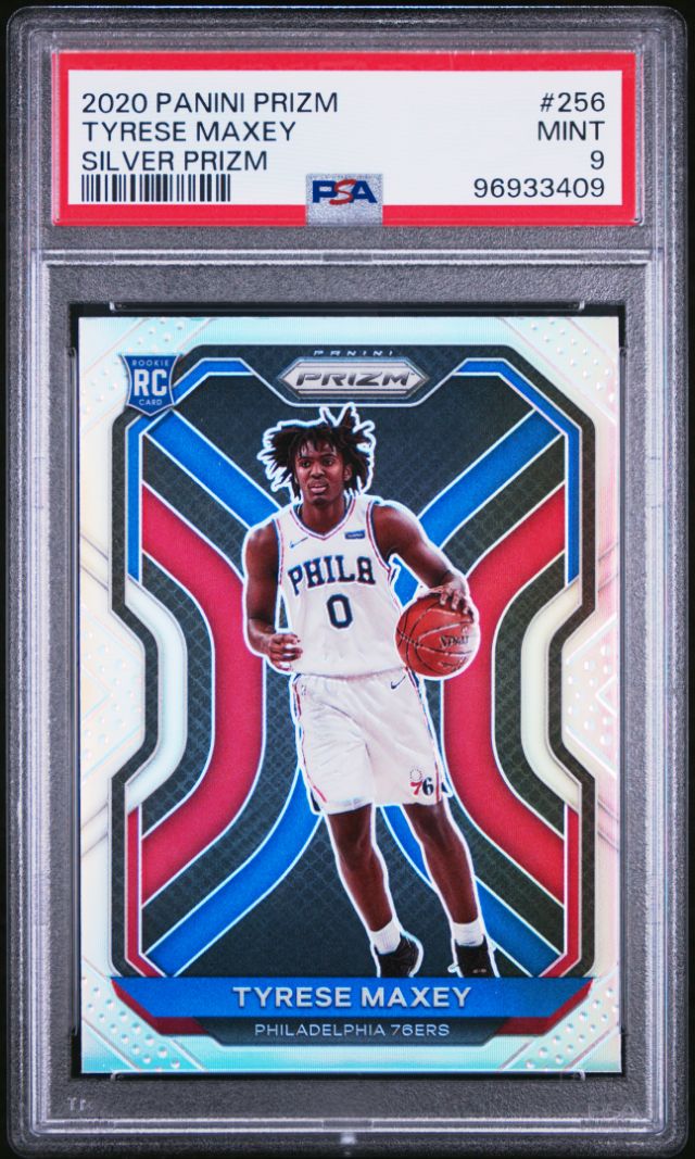 2020 Prizm 2020-21 Panini Prizm - Silver Prizms Tyrese Maxey