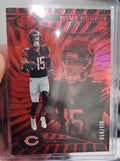 2024 Panini 2024 Panini Illusions - Red Trophy Collection Rome Odunze
