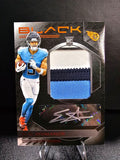2025 Panini 2025 Panini Black - Rookie Patch Autographs Royal Elic Ayomanor